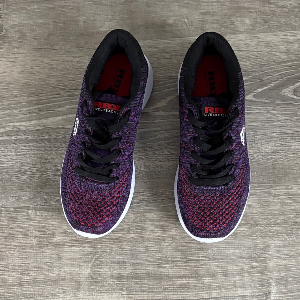 RBX Purple and Red Athletic Shoes